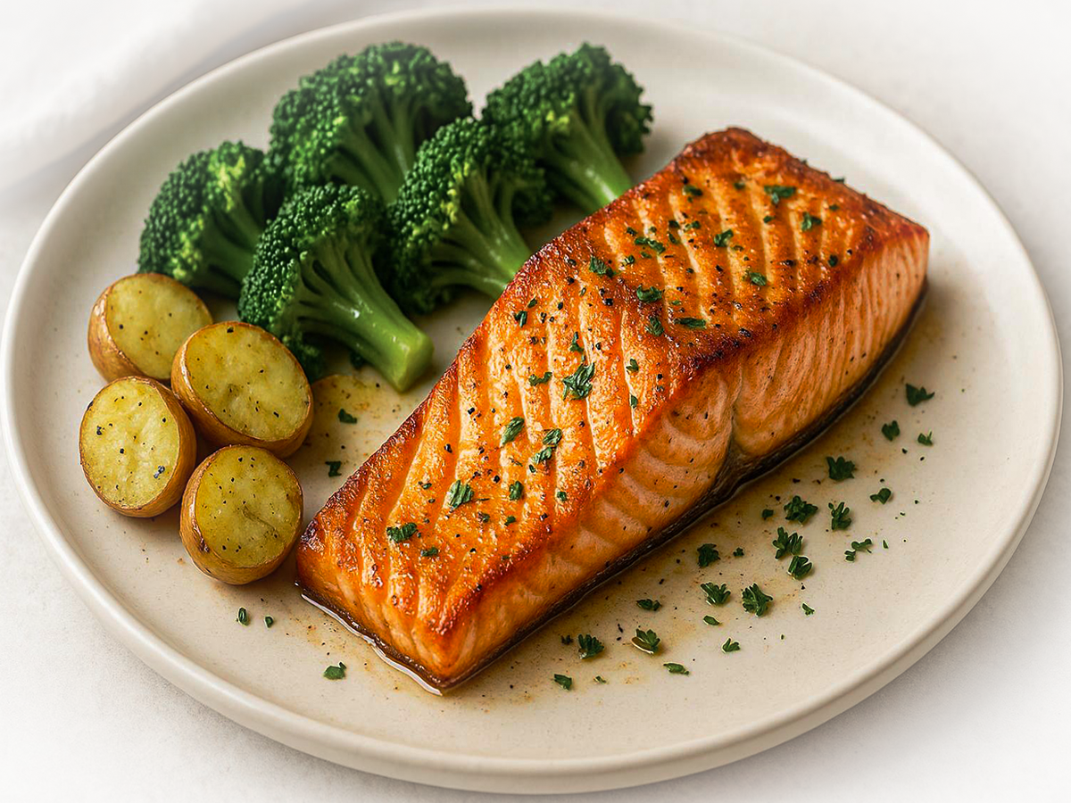 Simple Salmon Pan-Sear